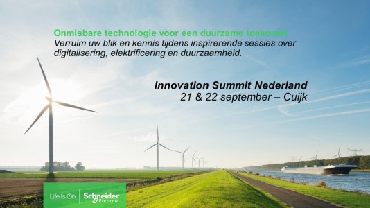 Schneider Electric toont bekroonde SF6-vrije SM en RM AirSeT™ op Innovation Summit